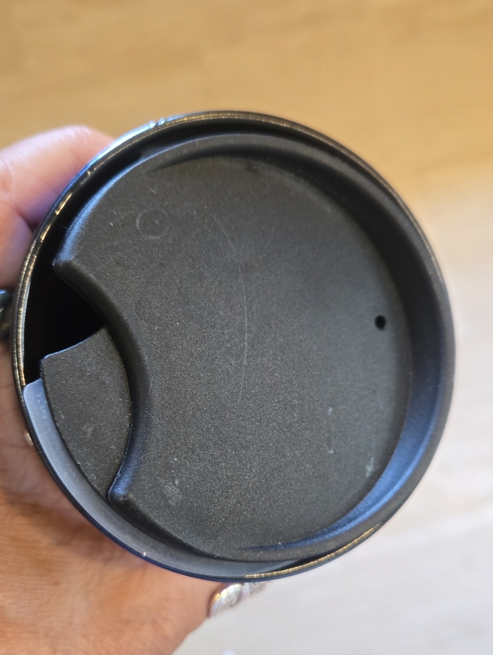 Starbuck's Iridescent Pastel Rainbow Travel Mug - Picture 4 of 7